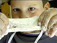 Stretching Dough